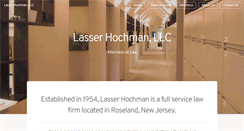 Desktop Screenshot of lasserhochman.com